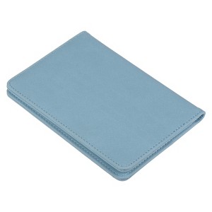 Unique Bargains PU Leather Travel Wallet Case Document Organizer Card Holder Cover 5.8"x3.9" - 1 of 3