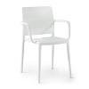 WRGHOME Bari Modern Outdoor/Indoor Plastic Resin Stacking Patio Dining Chairs  (Set of 2) - 4 of 4