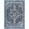 Area Rugs for Living Room Machine Washable Non Slip Vintage Retro Rugs Low Pile Lightweight Floral Oriental Carpet Rug - 2 of 4