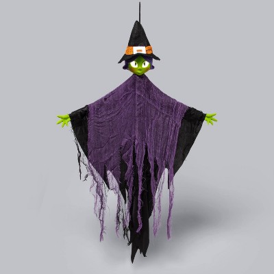 Details about   Halloween Decorative Figures Target Witch Hat Skull Owl Spells Complete Set 4 
