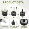 Unique Bargains Liquid Dispensing PP Squeeze Bottle Twist Top Caps 24 Pcs - 3 of 4