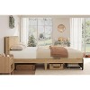 Acekool Full Size Platform Bed Frame with Rattan Headboard, 2 Drawers, Strong Wood Slats, Quiet Design, No Box Spring Needed - 4 of 4