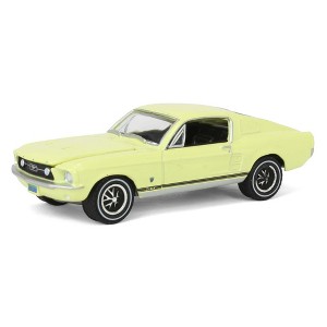 1/64 1967 Ford Mustang GT Fastback High Country Special, Aspen Gold, Hobby 30504 - 1 of 4