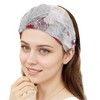 Unique Bargains Women's Floral Embroidery Lace Wide Headband 1 Pc - 4 of 4