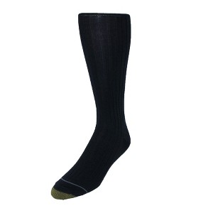 Gold Toe Men's Mercerized Cotton Over the Calf Dress Socks (Pack of 3) - 1 of 4