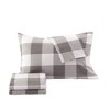 100% Turkish Cotton Classic Printed Flannel Sheet Set - Isla Jade - 4 of 4