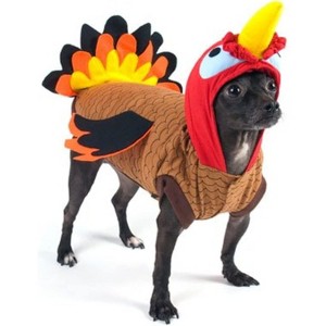 Puppe Love Turkey Small Dog Costume - 1 of 3
