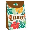 Big Dot of Happiness Tropical Luau - Hawaiian Beach Gift Favor Bags - Party Goodie Boxes - Set of 12 - 3 of 4