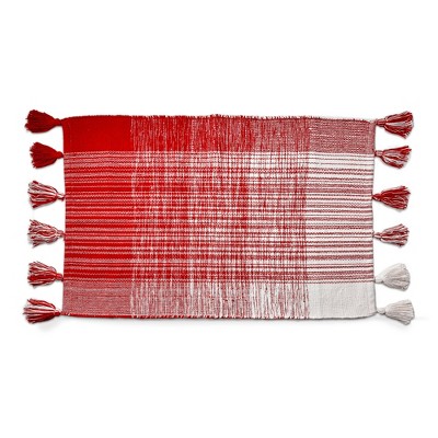 tag Tag Tassel Plaid Rugs Doormat 36L x24W inches