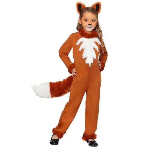 Adult Mascot Fox Costume with Mouth Mover Mask