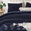 BAGOKIE Fleece Fluffy Comforter Set 2/3 Pieces Bedding Set with Comforter & Pillowcase - 4 of 4