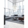 Cayden 27-Light Modern Chandelier - 36" Round, Dimmable, Damp Rated, Steel Construction - 3 of 4