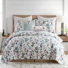 Verity Teal Euro Sham Set - Set of Two - Levtex Home - 3 of 3