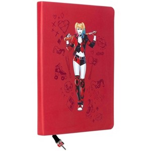 DC: Harley Quinn Journal with Ribbon Charm - by  Insights (Paperback) - 1 of 1
