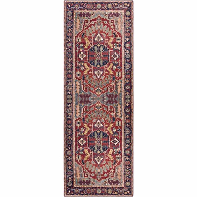Hauteloom Dorcas Red Performance Rug