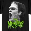 The Munsters Rob Zombie Remake Big Face Monotone Herman Crew Neck Short Sleeve Women's Black T-shirt - 2 of 3