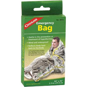 Coghlan's Emergency Bag, Wind & Waterproof, Camping Survival Heat Retention