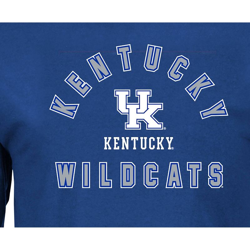 NCAA Kentucky Wildcats Men's Big and Tall Long Sleeve T-Shirt, 3 of 4