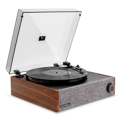 Victrola Walnut Bluetooth Belt Drive Record Player