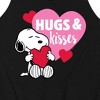 Men's - Peanuts - Snoopy Hugs And Kisses Graphic Tank Top - 2 of 4