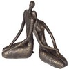 Dahlia Studios Loving Couple 11 1/2" Wide Bronze Sculpture - 3 of 4