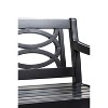 Evergreen Eucalyptus Kings Bench, Black Color - 4 of 4