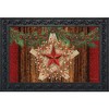Briarwood Lane Christmas Doormat 30x18 Indoor Outdoor Holiday Barnstar Berries For Christmas Doormat - 2 of 4