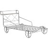 Car shaped platform bed with wheels, guardrail headboard, bedroom X-shaped shelf,metal Flat noodles support, no box spring required - 2 of 4