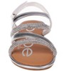 bebe Girls' Sandals - Comfy Open Toe Dress Sandals, Fancy and Sparkly Sandals for Little Girls and Big Girls - 4 of 4