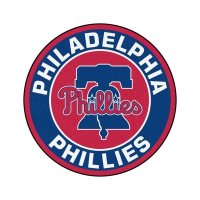 MLB Philadelphia Phillies 27"x27" Bell Logo Roundel Rug