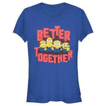 Juniors Womens Minions: The Rise of Gru Better Together T-Shirt