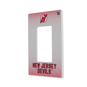 NHL Eastern Conference Teams Linen Hidden-Screw Light Switch Plate for Single Rocker - 1 of 4