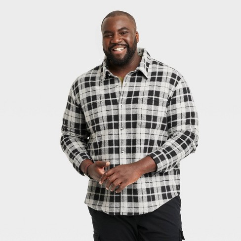 Big and tall on sale mens flannel jackets