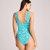 Vitamin A Women's Plunge Full Coverage One Piece Swimsuit - Jade Print - 2 of 3