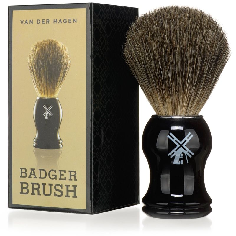 Van der Hagen Badger Shave Brush, 3 of 12