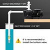 High-Flow Swimming Pool Pump – Single Speed, Self-Priming Pool Pump for Inground & Above Ground Pools, Built-in Strainer Basket & Drain Plug - 3 of 4
