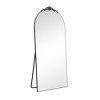 Dovelina Vintage Arched Full Length Standing Mirror Vanity Floor Mirror - 4 of 4