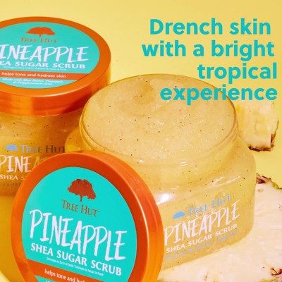 Tree Hut Pineapple Shea Sugar Body Scrub - 18oz : Target