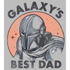 Men's Star Wars: The Mandalorian Din Djarin Galaxy's Best Bounty Hunter T-Shirt - 2 of 4