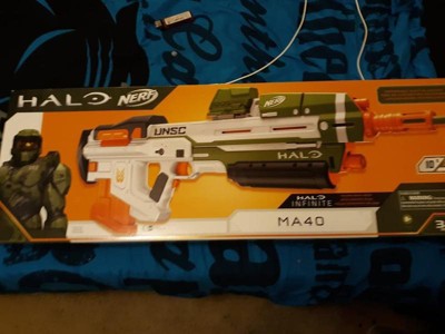  NERF Halo MA40 Motorized Dart Blaster - Includes