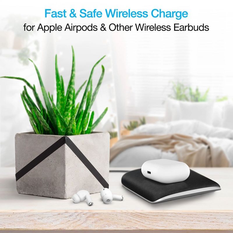 Naztech Power Pad2 15W Wireless Fast Charger | Black, 3 of 10