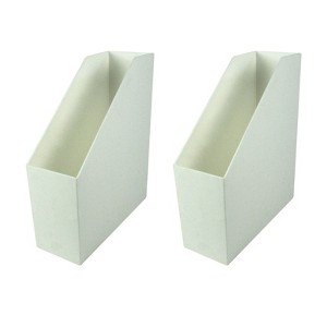 Romanoff Magazine File, White, Pack of 2 - 1 of 1