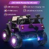 24V 2-Seater Kids Ride-On Truck with Remote Control, 180W Motor, 7Ah Battery, LED Lights, Music, Spring Suspension, USB Port & Shovel - 4 of 4