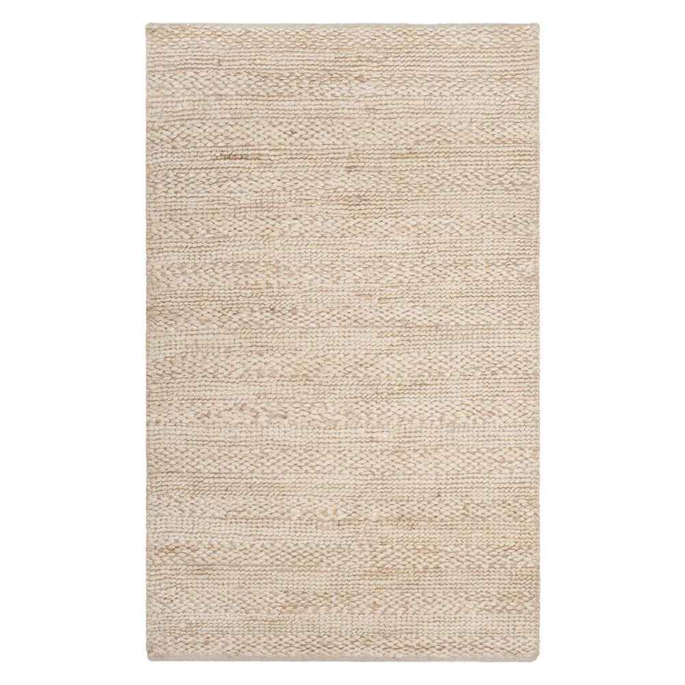 3'x5' Stripe Woven Accent Rug Bleach - Safavieh