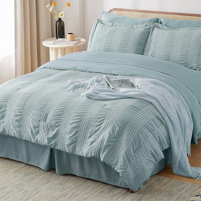 Hub Styler Queen Stripes Bedding Set