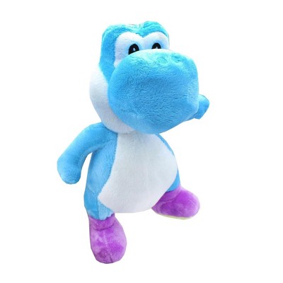 Johnny's Toys Super Mario 10.5 Inch Character Plush | Blue Yoshi
