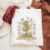 City Creek Prints Dream Trippin Arizona Canvas Tote Bag - 15x16 - Natural - 2 of 2