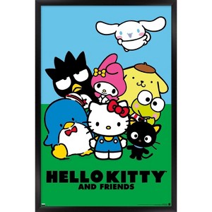 Trends International Hello Kitty and Friends: 21 Core - Standing Framed Wall Poster Prints - 1 of 4