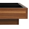 Wooakway Modern Square 360° Rotating Coffee Table with Three Detachable Tray - 4 of 4