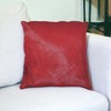 18"  Cowhide Throw Pillow - 2 of 4